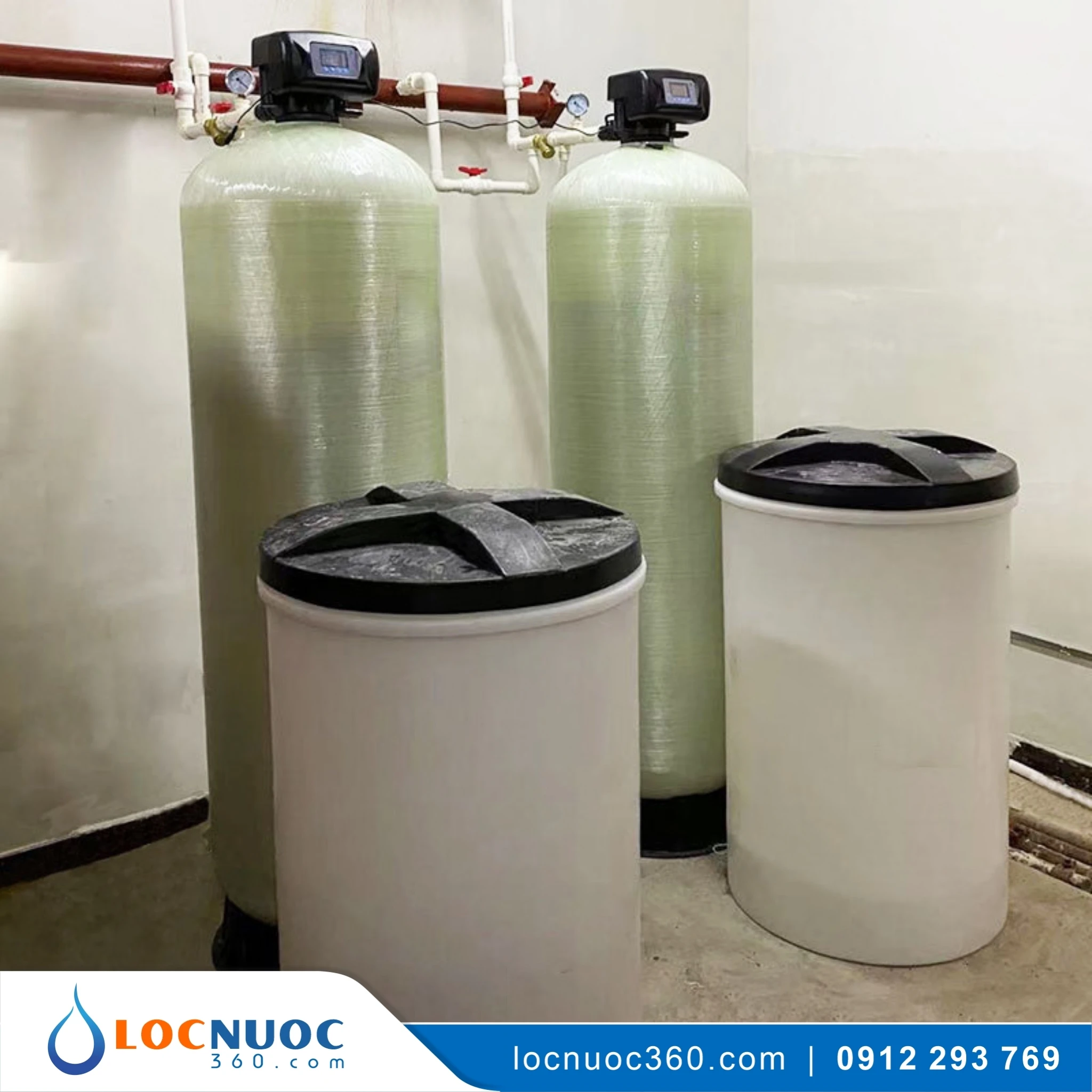 Thiết bị làm mềm nước cho Nhà xưởng sản xuất 4 Thiết bị làm mềm nước cho Nhà xưởng sản xuất