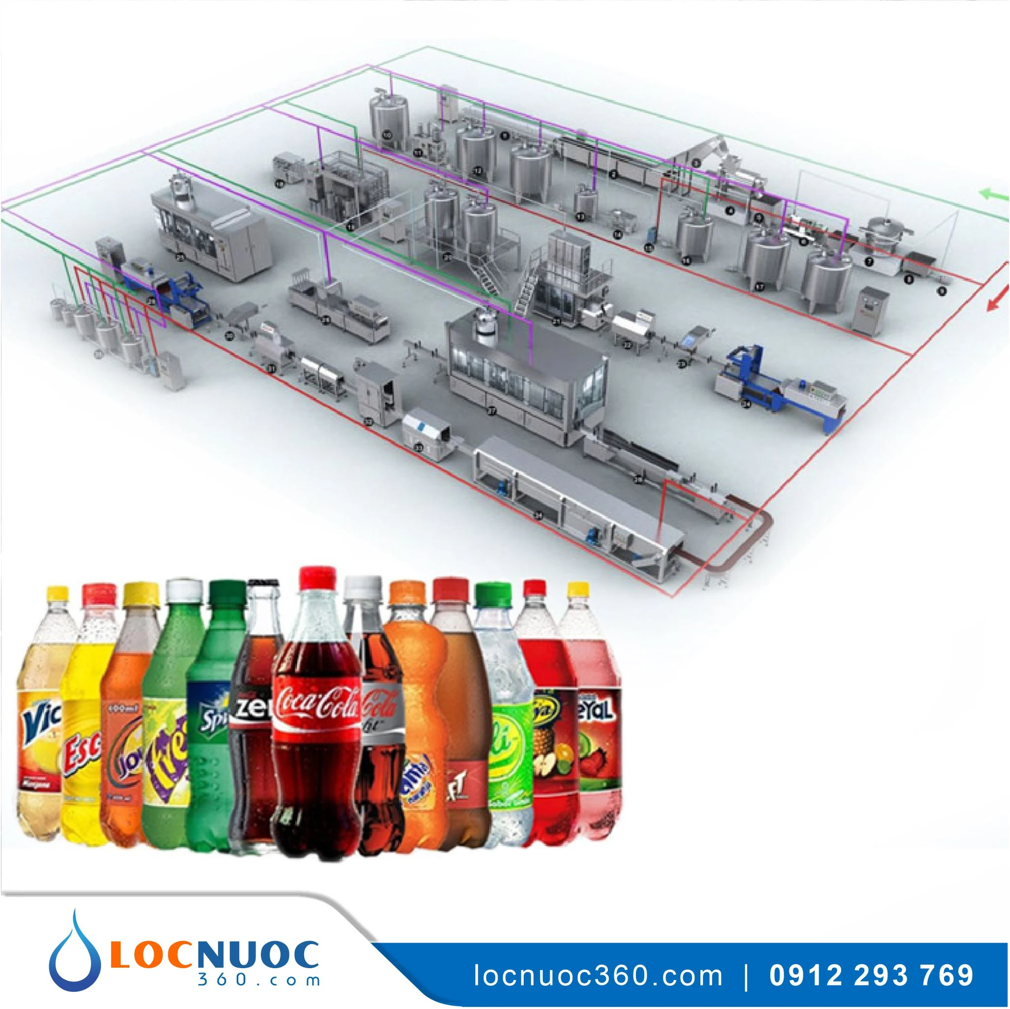 Thiết bị lọc nước cho Sản xuất nước Giải khát có gas 1 Thiết bị lọc nước cho Sản xuất nước Giải khát có gas