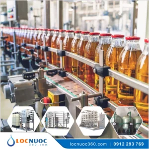 Hệ thống lọc nước Sản xuất nước Giải khát mới nhất 2026