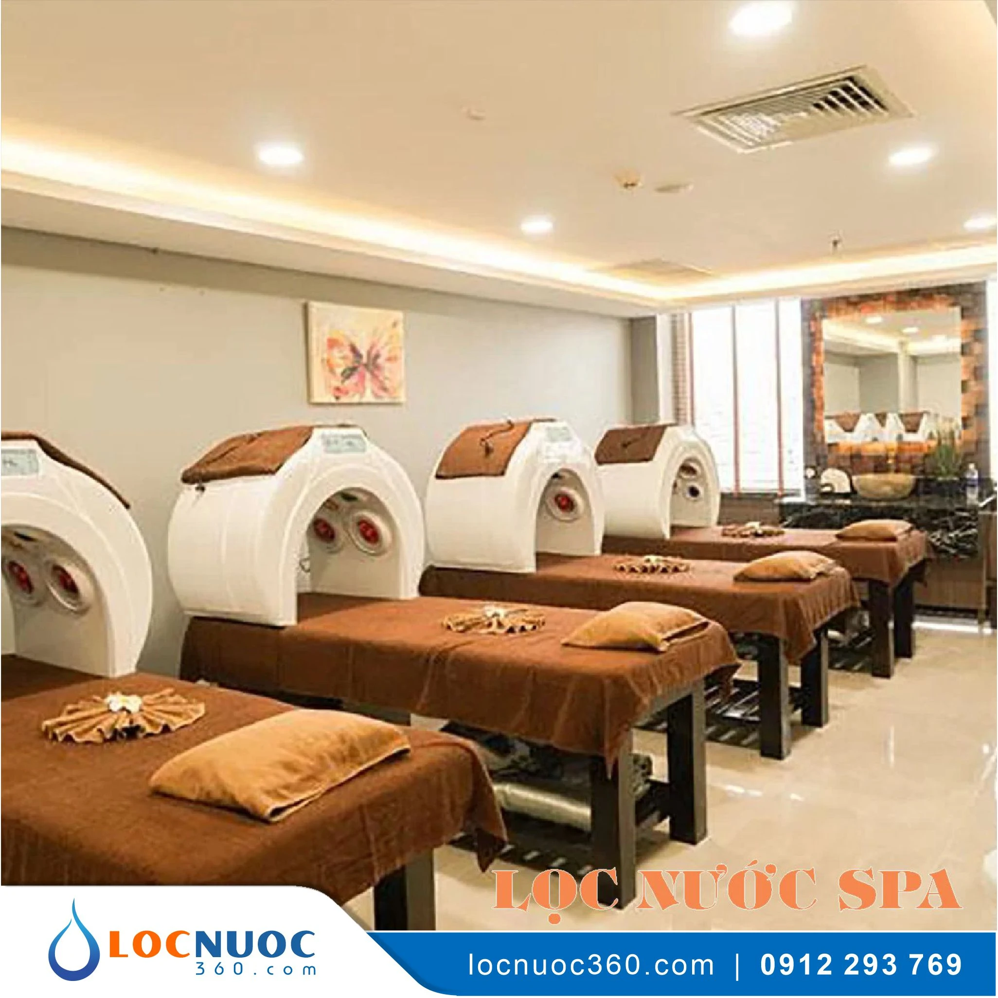 Máy lọc nước Diệt khuẩn UV dùng cho Thẩm mỹ viện, Spa