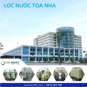 Hệ thống lọc tổng 3 m3 cho Tòa nhà văn phòng VSK3.0-LT
