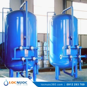 Hệ thống lọc tổng 40 m3 cho Tòa nhà chung cư VSK40-LT