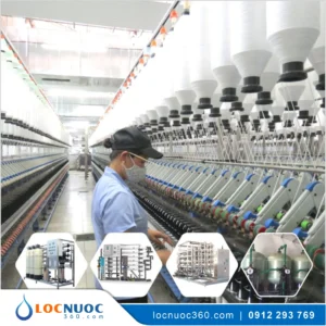 Hệ thống lọc nước tổng 30m3 sản xuất Dệt Nhuộm