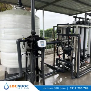 Hệ thống lọc nước tổng 30m3 sản xuất Dệt Nhuộm
