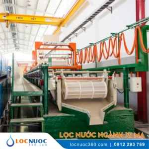 Hệ thống lọc nước Chuyên dụng cho ngành Xi mạ
