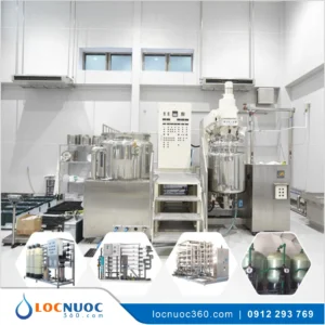 Máy lọc nước RO Tinh khiết 2000lit cho sản xuất Mỹ phẩm VSK-RO2000