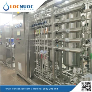 Lọc nước đạt chuẩn Bộ Y tế cho sản xuất Mỹ phẩm