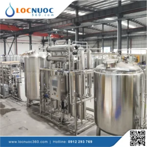 Lọc nước đạt chuẩn Bộ Y tế cho sản xuất Mỹ phẩm