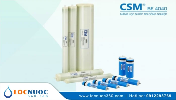 Đặc điểm nổi bật nhận diện trên Màng lọc RO CSM chính hãng