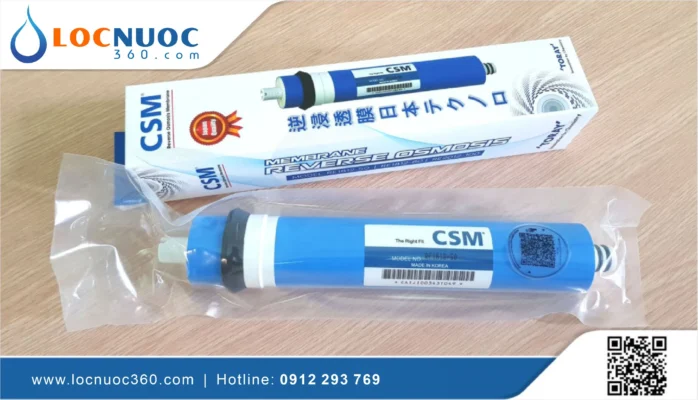 Chỉ số chất lượng nước qua Màng lọc RO CSM có tốt không?