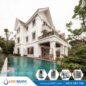 Lọc nước tổng Biệt thự Vinhomes Riverside – Hà Nội