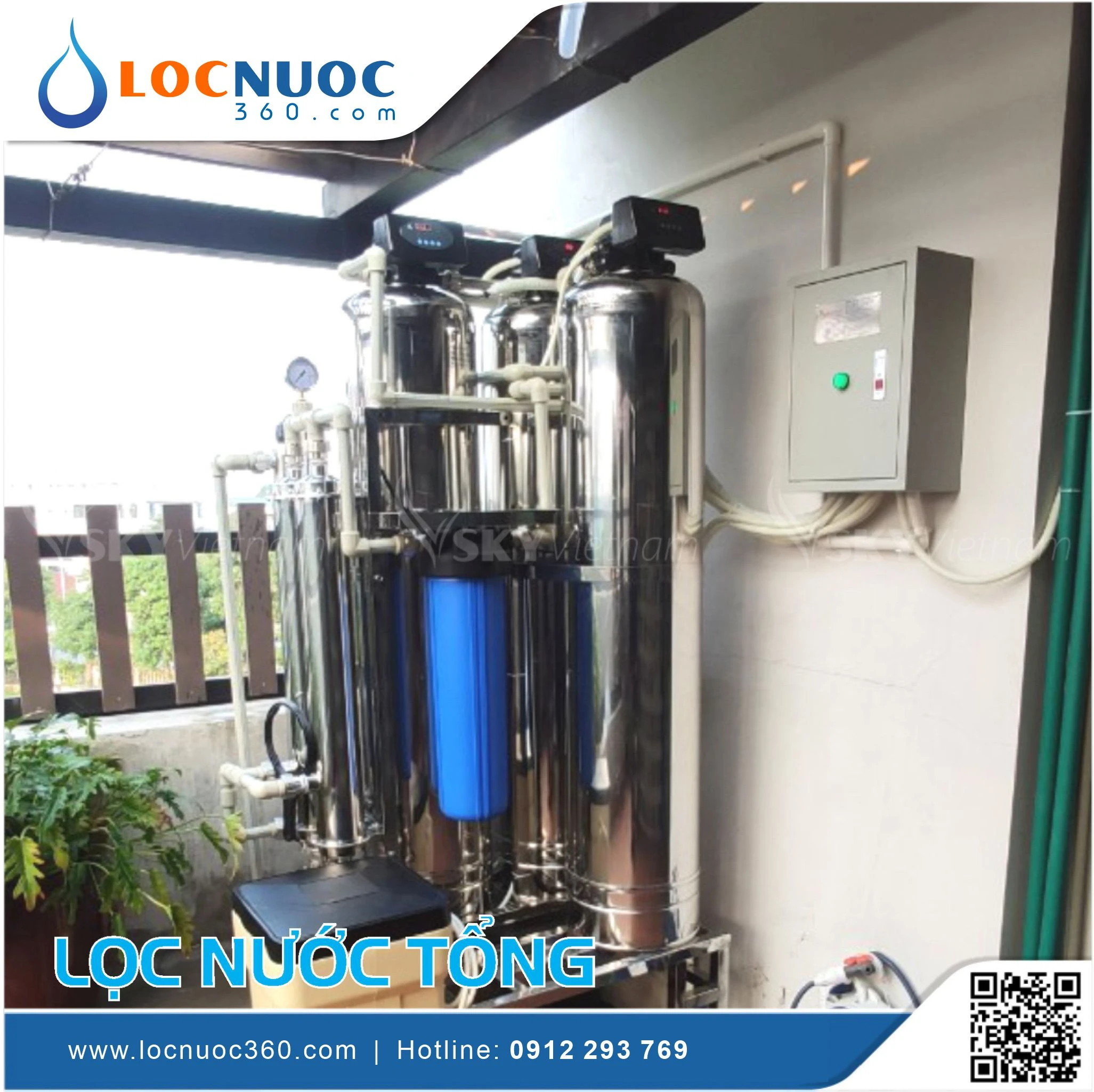 Lọc nước tổng Biệt thự Vinhomes Riverside - Hà Nội 2 Lọc nước tổng Biệt thự Vinhomes Riverside – Hà Nội