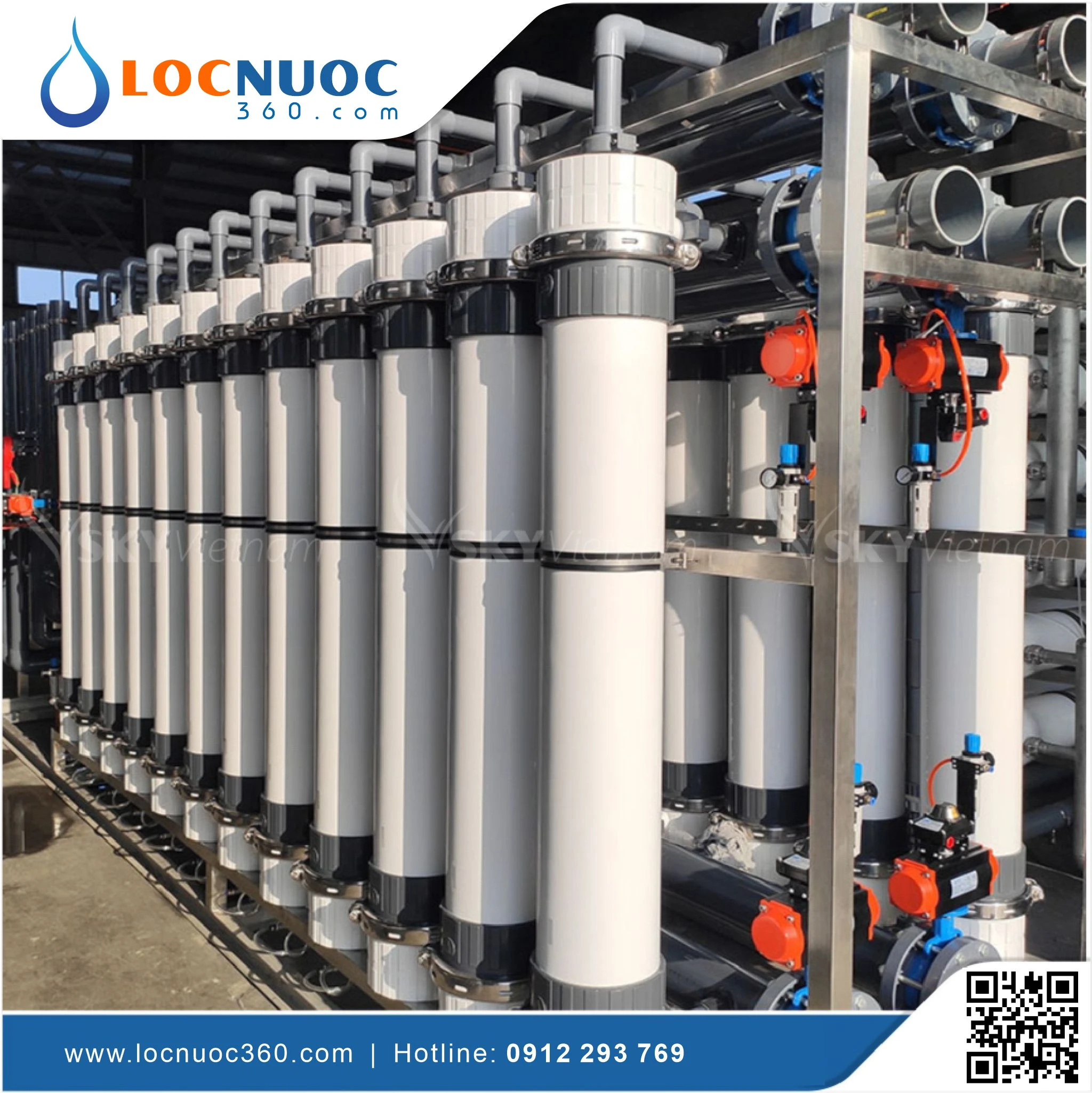 Hệ thống lọc UF Công suất lớn sản xuất Dược phẩm 3 Hệ thống lọc UF Công suất lớn sản xuất Dược phẩm