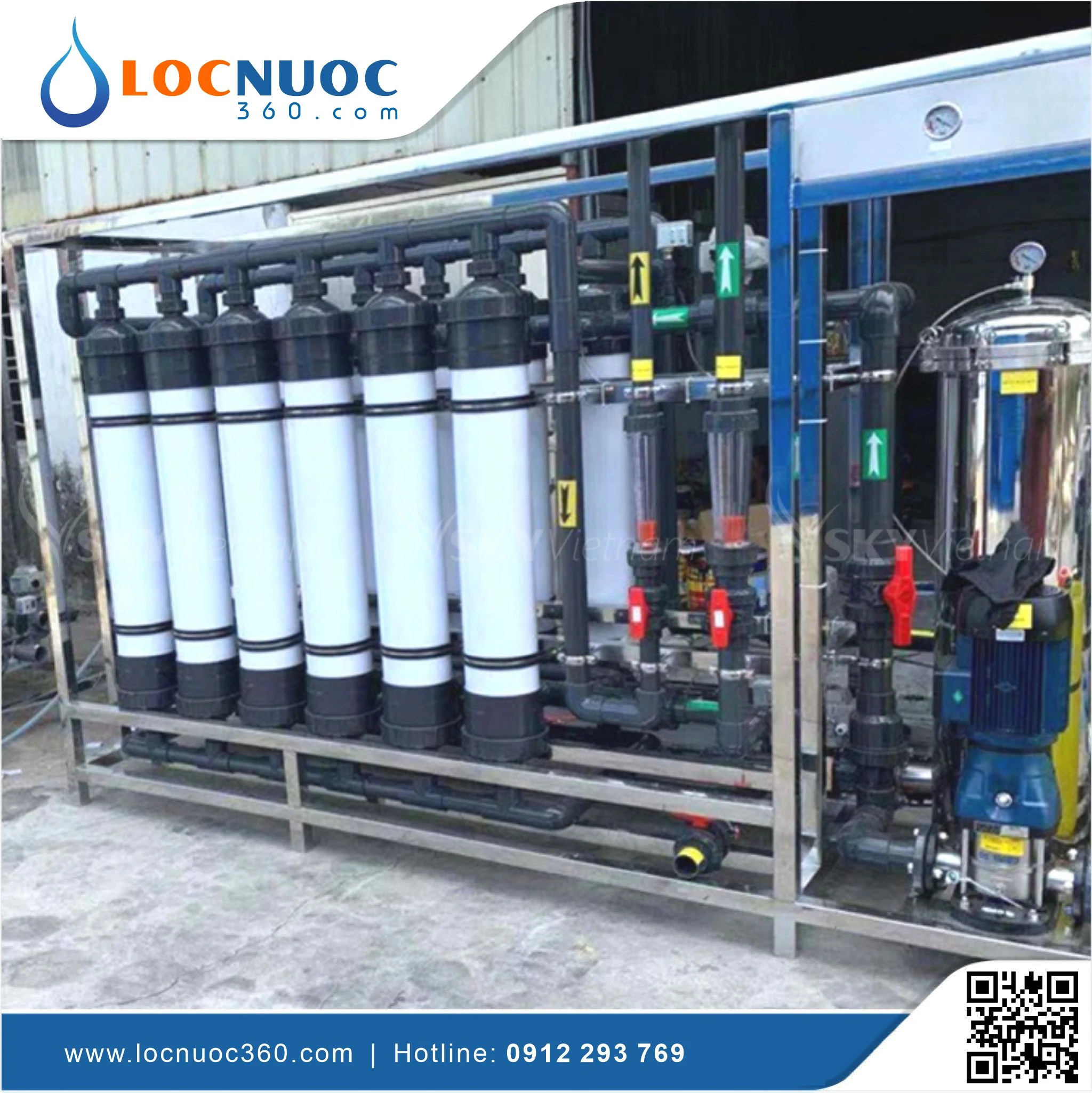 Hệ thống lọc UF Công suất lớn sản xuất Dược phẩm 4 Hệ thống lọc UF Công suất lớn sản xuất Dược phẩm