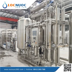 Hệ thống lọc nước RO Công suất lớn sản xuất Dược phẩm