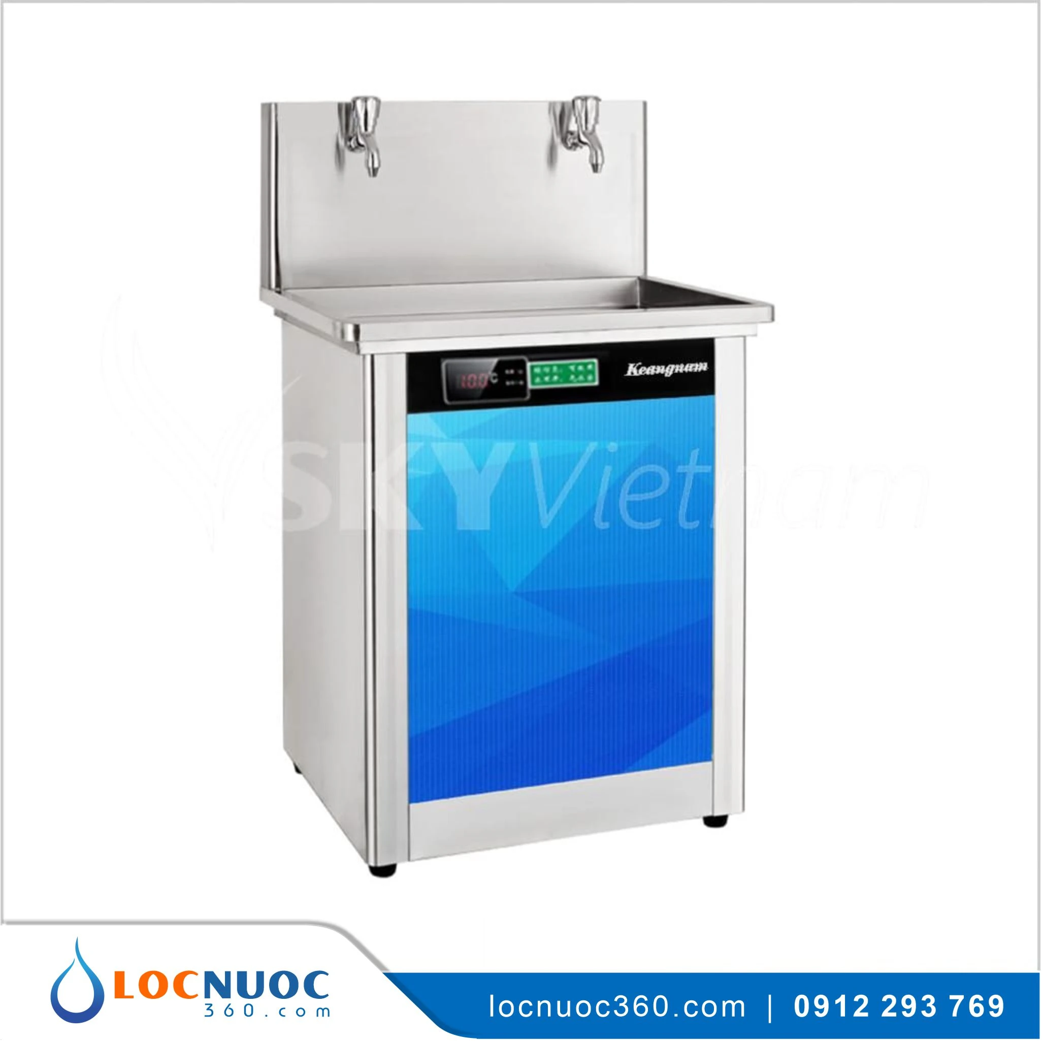 Máy đun nước ấm 02 vòi cho Trường học KN-2GY