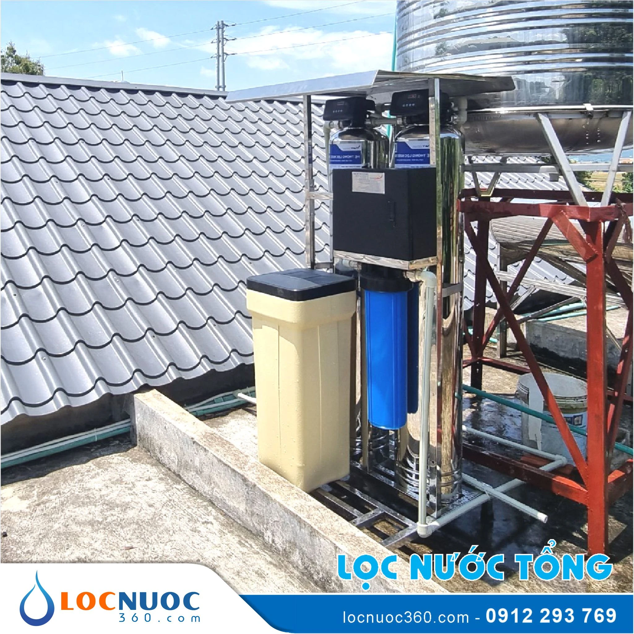 Bộ lọc nước tổng Siêu lọc UF VSK02UF-54-V2 3 Bộ lọc nước tổng Siêu lọc UF VSK02UF-54-V2
