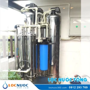 Máy lọc nước tổng Cao cấp dùng bơm tăng áp biến tần