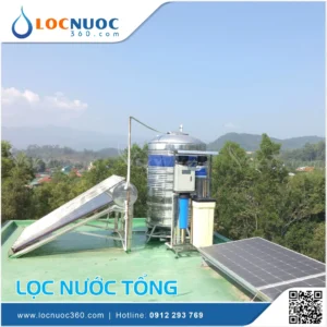 Thiết bị lọc nước bảo vệ dàn nước nóng năng lượng mặt trời