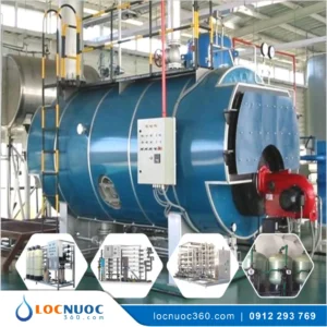 Hệ thống làm mềm nước 30m3 cho Nồi hơi, Lò hơi