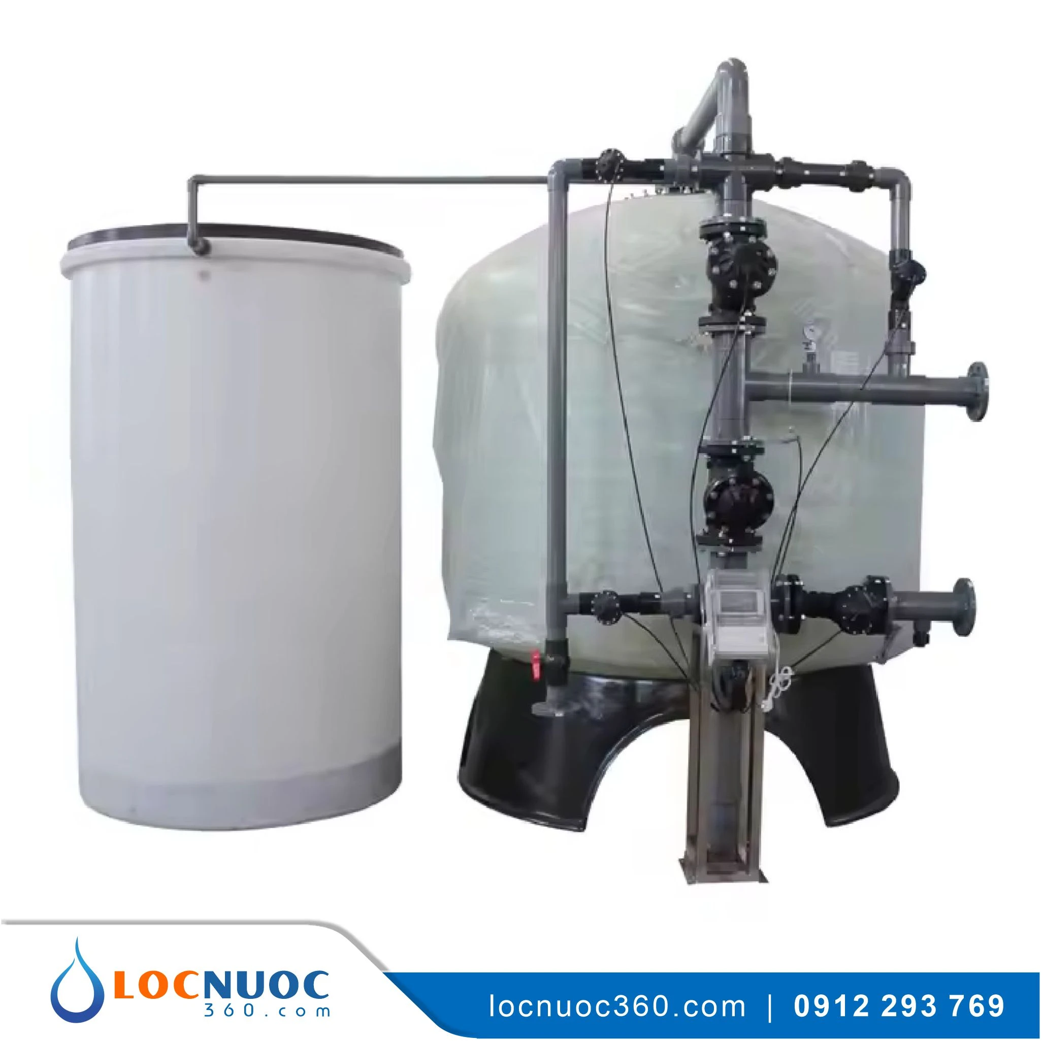 Hệ thống làm mềm nước 30m3 cho Nồi hơi, Lò hơi 4 Hệ thống làm mềm nước 30m3 cho Nồi hơi, Lò hơi