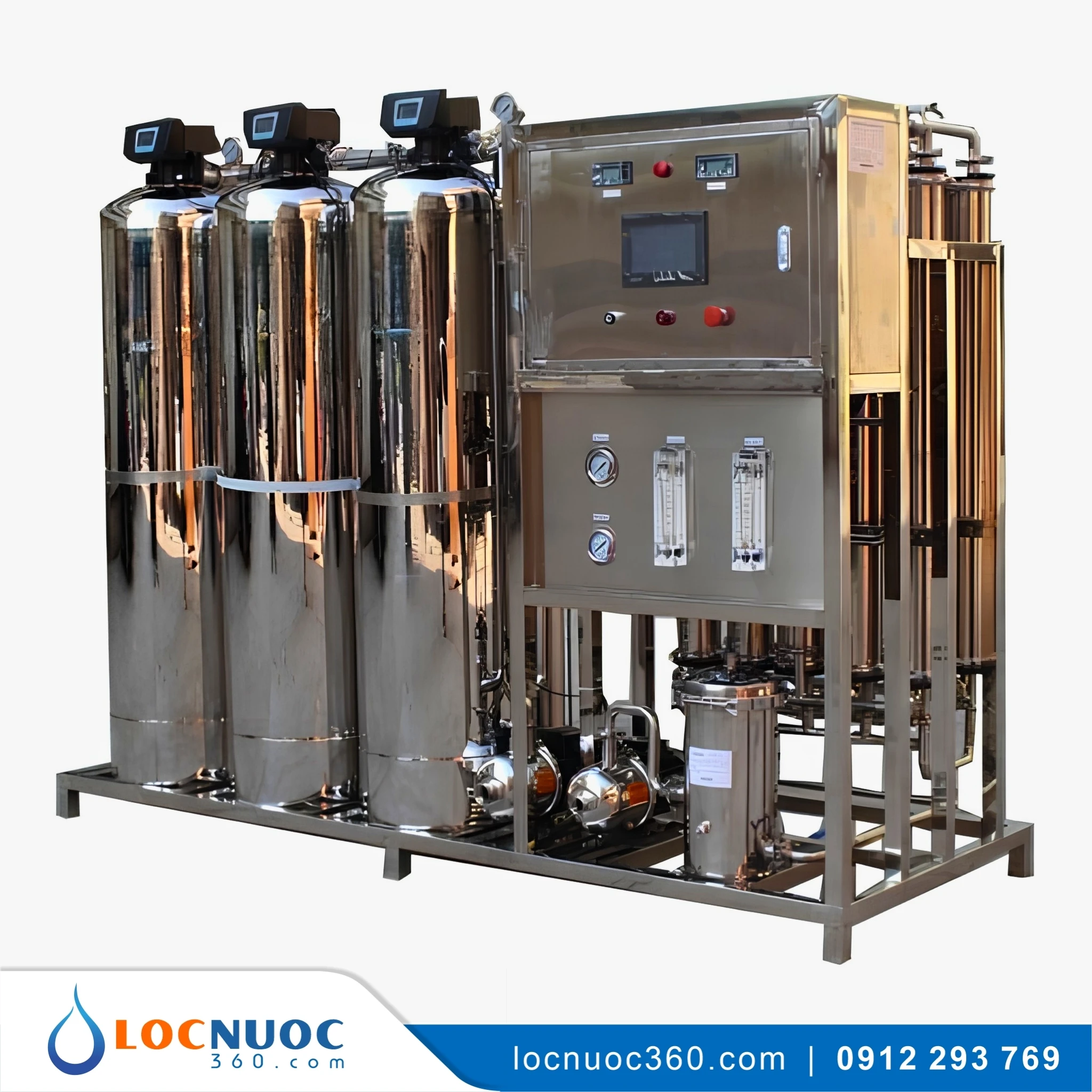 Máy lọc nước RO 1400lit tinh khiết cho Trang trại chăn nuôi 3 Máy lọc nước RO 1400lit cho Trang trại chăn nuôi