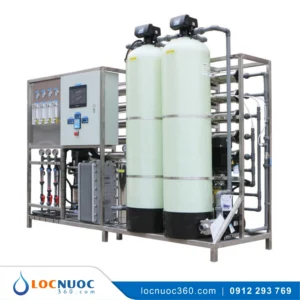 Hệ thống xử lý nước khử khoáng EDI Công nghiệp 2000l/h