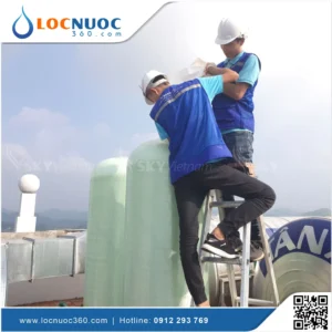 Hệ thống lọc tổng 4m3 cho Khách sạn VSK4.0-LT