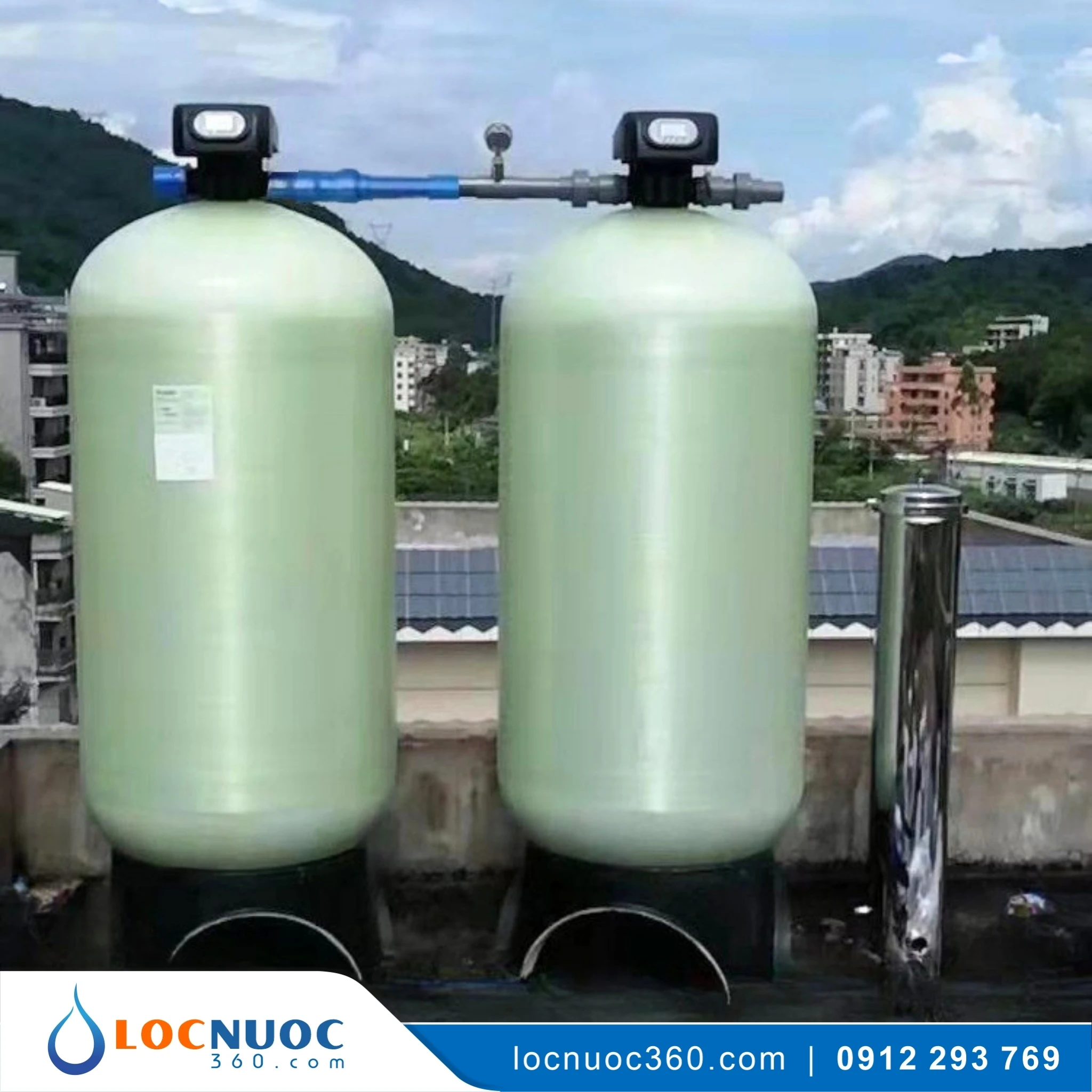 Hệ thống lọc nước tổng 10m3 cho Trang trại Nông nghiệp 2 Hệ thống lọc nước tổng 10m3 cho Trang trại Nông nghiệp