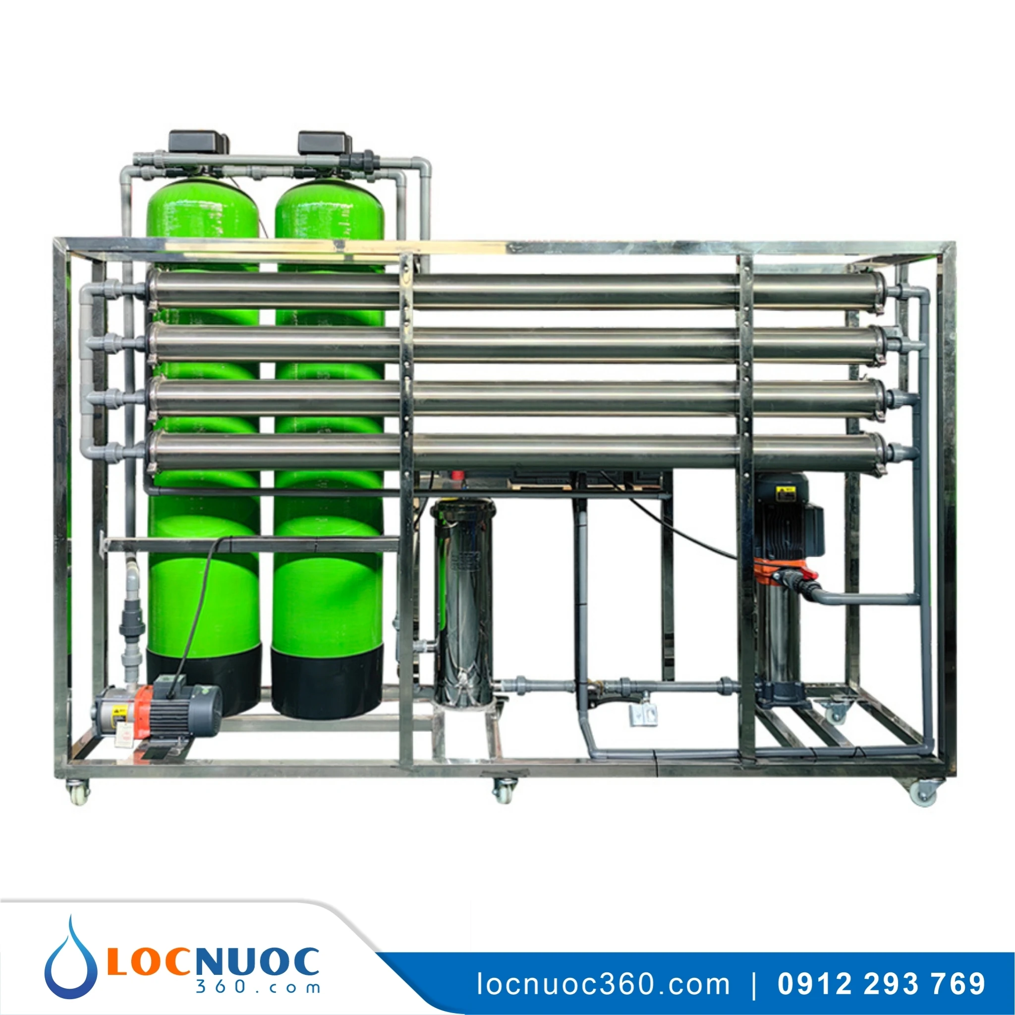 Máy lọc nước RO 2000lit cho Trang trại nông nghiệp 4 Máy lọc nước RO 2000lit cho Trang trại nông nghiệp