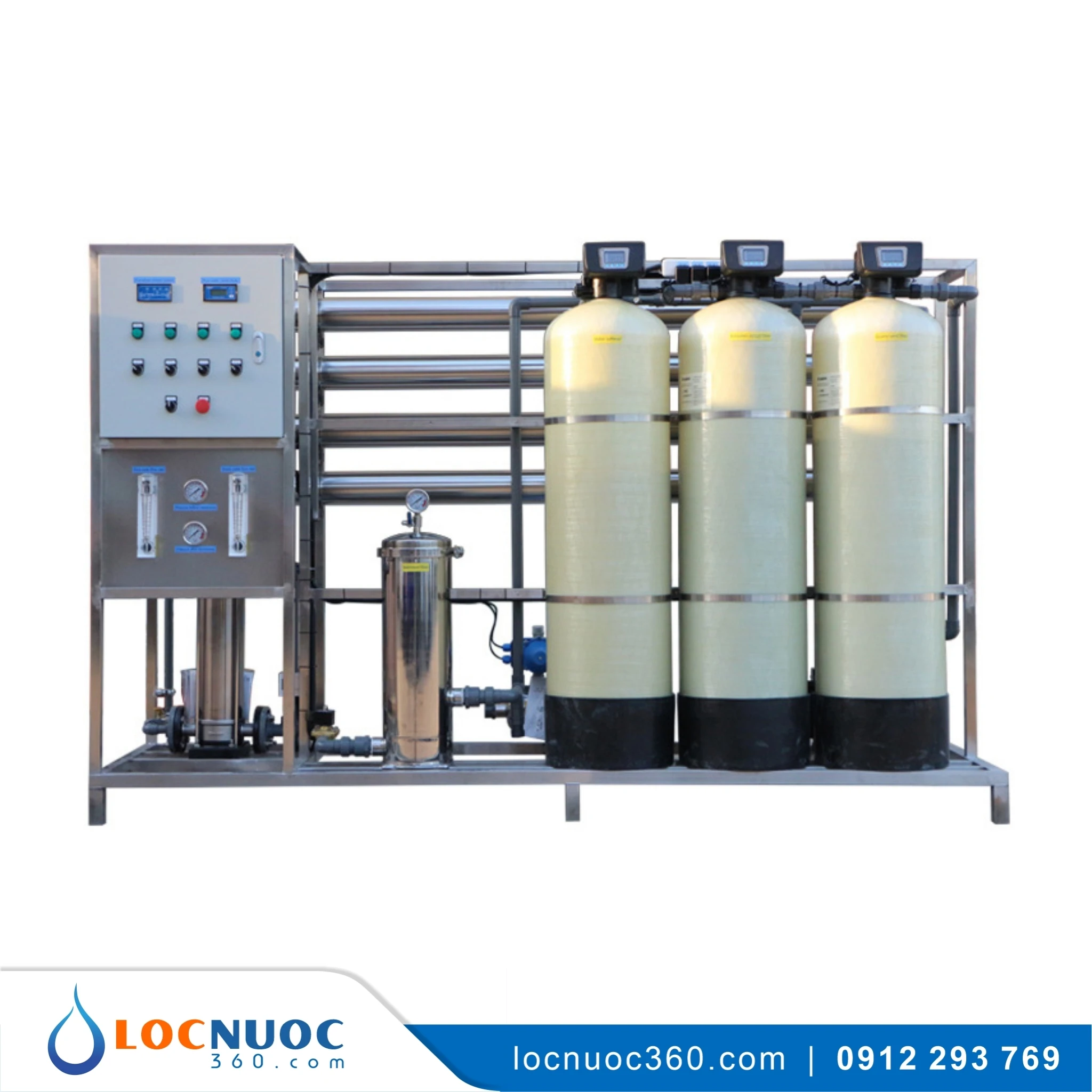 Máy lọc nước RO 2000lit cho Trang trại nông nghiệp 2 Máy lọc nước RO 2000lit cho Trang trại nông nghiệp