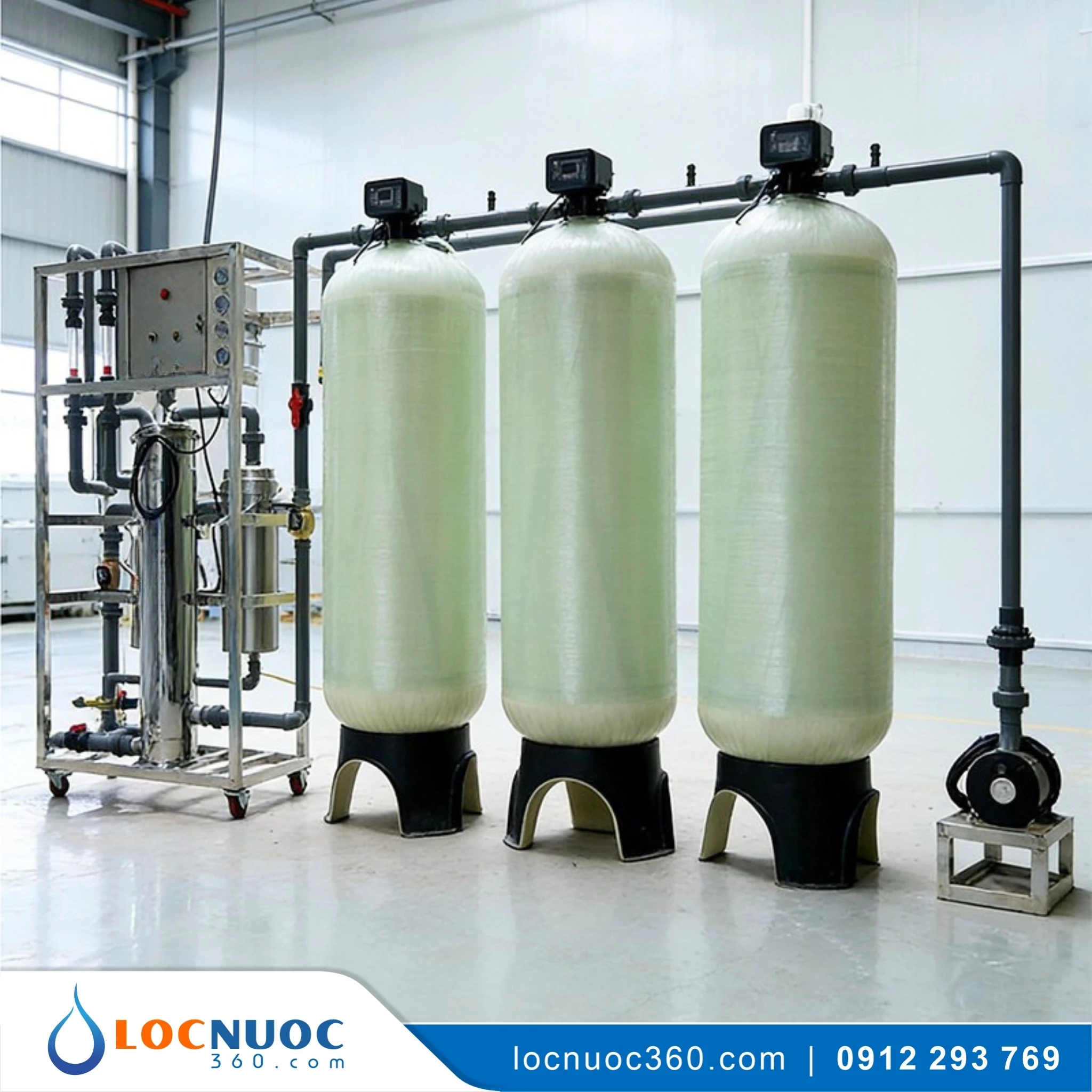 Hệ thống lọc nước tổng 4m3 Giặt là Công nghiệp VSK4.0-LT 2 Hệ thống lọc nước tổng 4m3 Giặt là Công nghiệp VSK4.0-LT