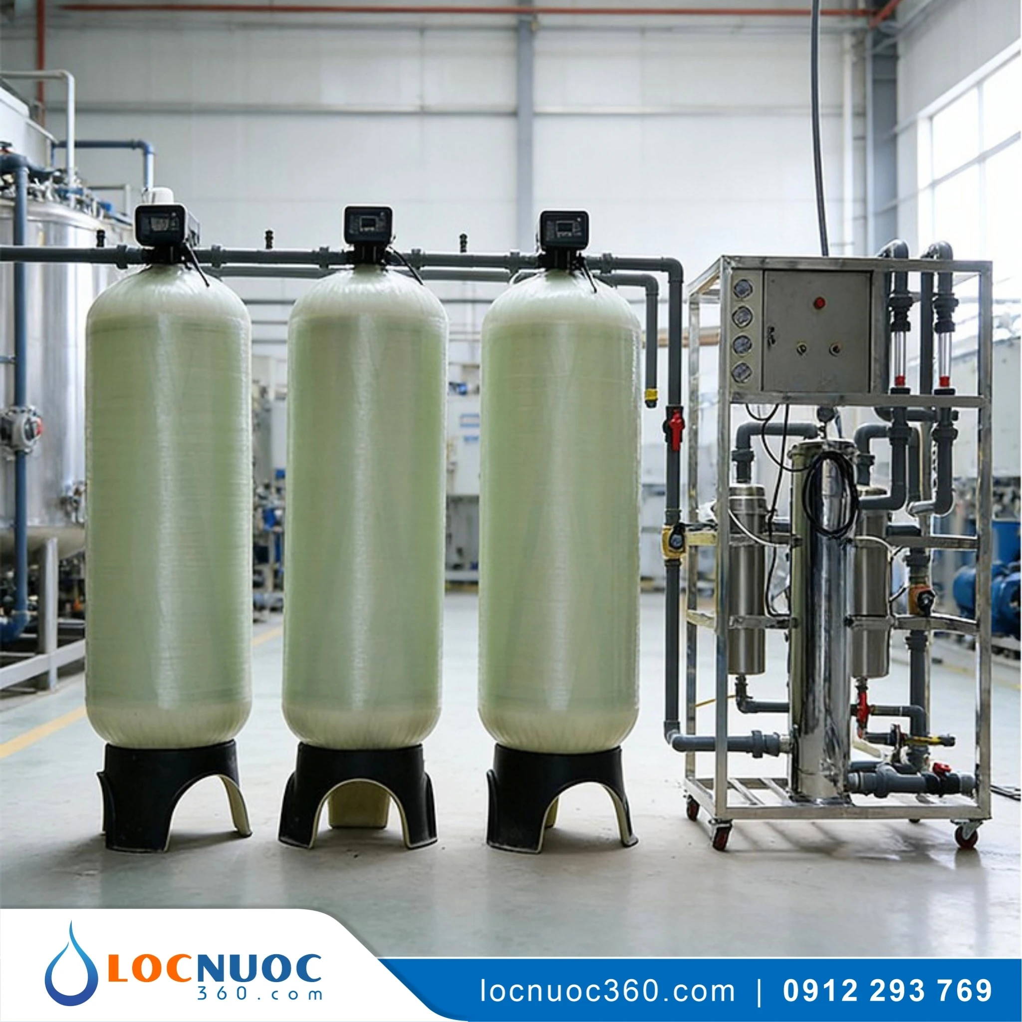 Hệ thống lọc nước tổng 4m3 Giặt là Công nghiệp VSK4.0-LT 3 Hệ thống lọc nước tổng 4m3 Giặt là Công nghiệp VSK4.0-LT