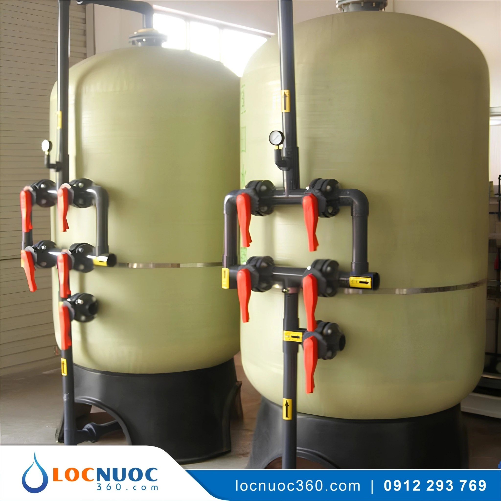 Hệ thống lọc nước giếng khoan cho Giặt là công nghiệp 2 Hệ thống lọc nước giếng khoan cho Giặt là công nghiệp
