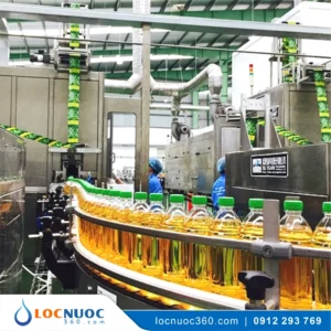 Thiết bị lọc nước cho Sản xuất nước Trà xanh