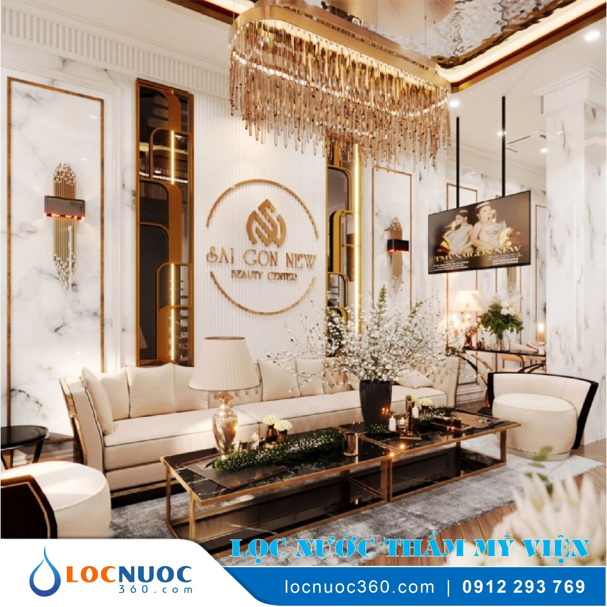 Hệ thống lọc nước RO tinh khiết cho Thẩm mỹ viện, Spa