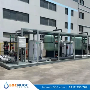 Hệ thống lọc tổng 60 m3 cho Tòa nhà chung cư VSK60-LT