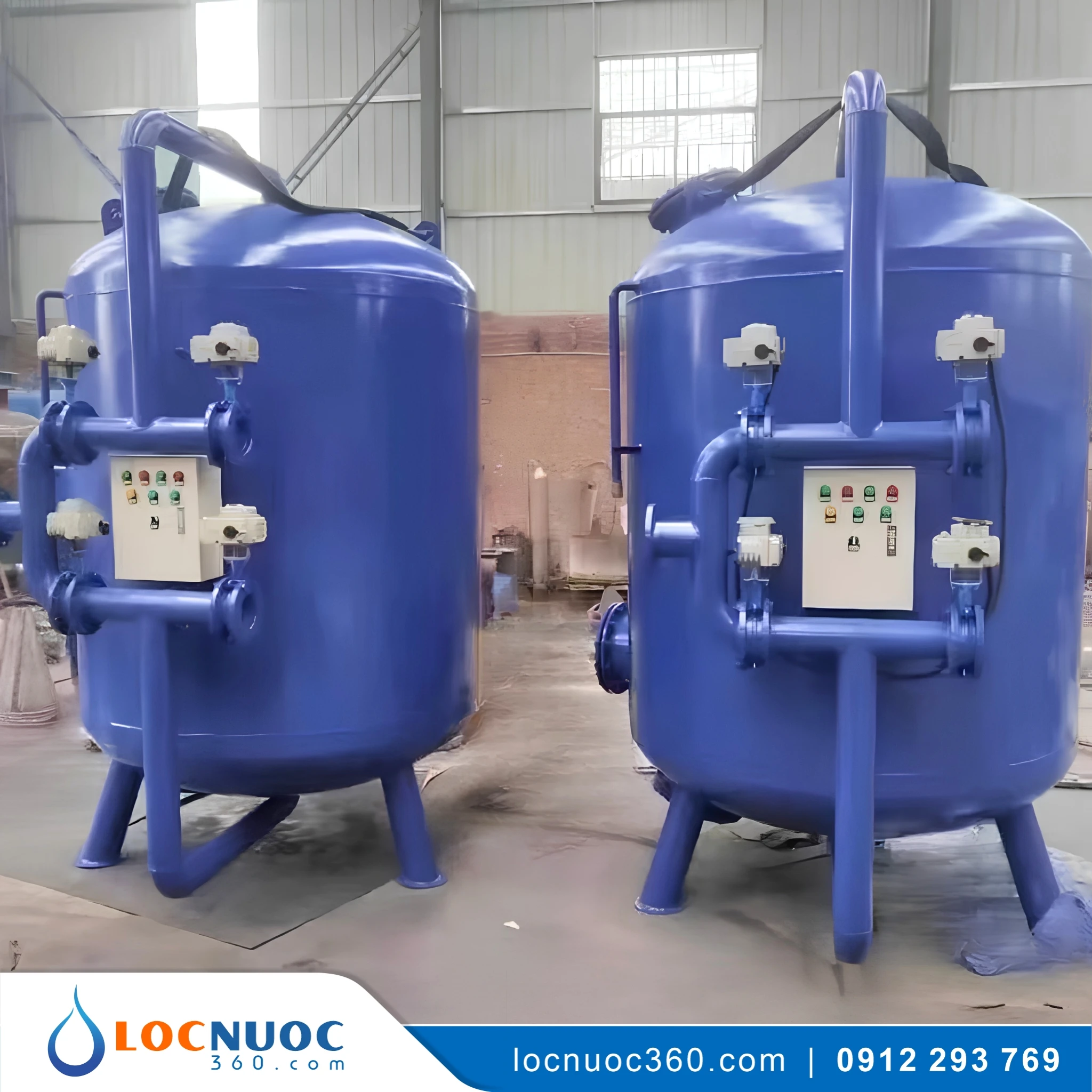 Hệ thống lọc tổng 50 m3 cho Tòa nhà chung cư VSK50-LT 2 Hệ thống lọc tổng 50 m3 cho Tòa nhà chung cư VSK50-LT