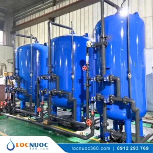 Hệ thống lọc tổng 50 m3 cho Tòa nhà văn phòng VSK50-LT