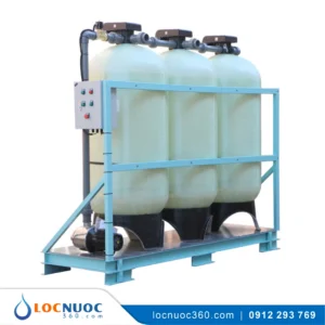 Hệ thống lọc tổng 7 m3 cho Tòa nhà văn phòng VSK7.0-LT