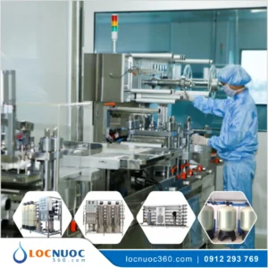 Hệ thống lọc nước RO Công suất lớn sản xuất Dược phẩm