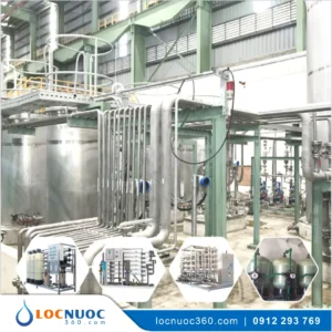 Hệ thống lọc nước tổng 20m3 sản xuất Hóa chất VSK20-LT