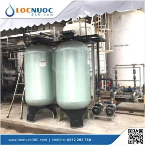 Hệ thống lọc nước tổng 20m3 sản xuất Hóa chất VSK20-LT