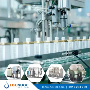 Hệ thống lọc nước tổng 5m3 sản xuất Mỹ phẩm VSK05-LT