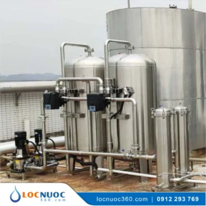 Xử lý nước cấp cho Nhà máy sản xuất Mỹ phẩm