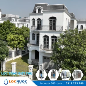 Lọc nước tổng Biệt thự Vinhomes The Harmony – Hà Nội