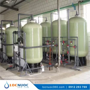 Thiết bị lọc nước tổng xử lý nước ao hồ, nước sông