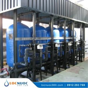 Thiết bị lọc nước tổng xử lý nước ao hồ, nước sông