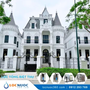 Lọc nước tổng cho Biệt thự Ciputra – Hà Nội