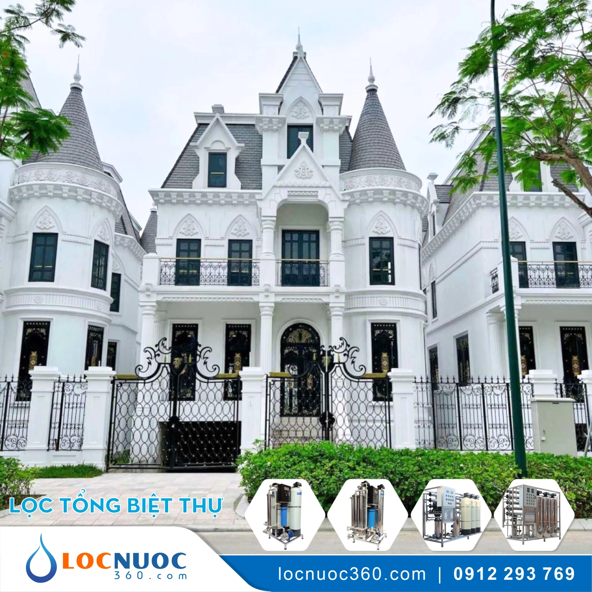Lọc nước tổng cho Biệt thự Ciputra - Hà Nội 1 Lọc nước tổng cho Biệt thự Ciputra – Hà Nội
